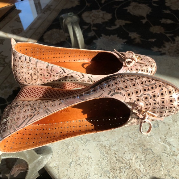 Flavia Passini, Women’s 39, Slip On Wedge, Leather Upper, Shoes, GUC - Picture 2 of 15